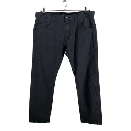Miesten Hugo Boss - Kangashousut, koko W38 - Harmaa ()