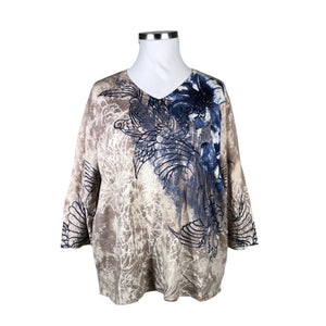 Naisten Gerry Weber - Neulepaita, koko 48 - Beige (1)