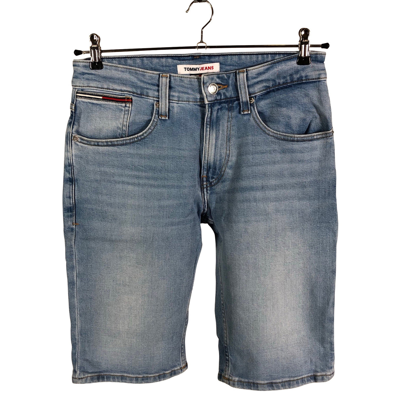 Miesten Tommy Jeans (Tommy Hilfiger) - Farkkushortsit, koko W29 - Vaaleansininen (1)