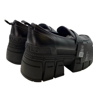 Naisten Buffalo - Loaferit, koko 40 - Musta (2)