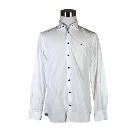 Miesten Tommy Hilfiger - Kauluspaita, koko L - Valkoinen ()