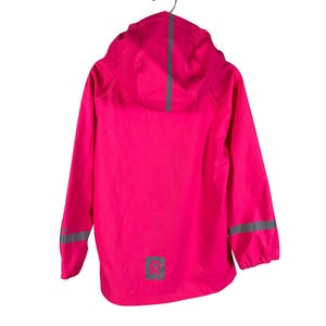 Tyttöjen Reima - Sadetakki, koko 122 - 128 - Pinkki (2)