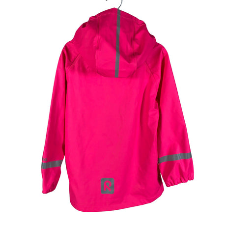 Tyttöjen Reima - Sadetakki, koko 122 - 128 - Pinkki (2)