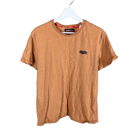 Miesten Superdry - T-paita, koko XL - Oranssi ()