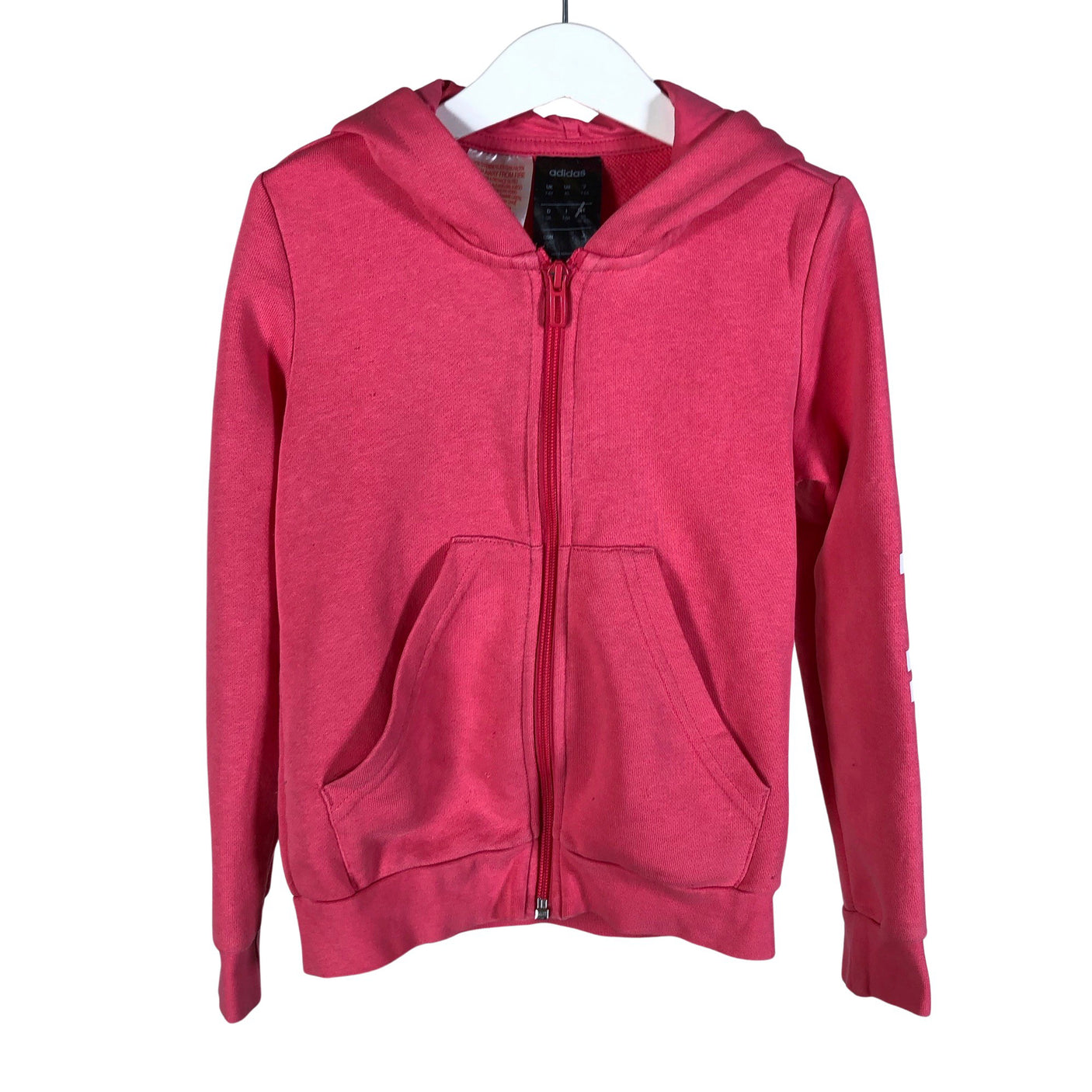 Tyttöjen Adidas - Huppari, koko 122 - 128 - Pinkki (1)
