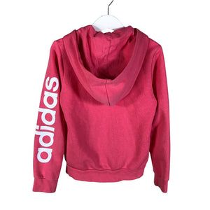 Tyttöjen Adidas - Huppari, koko 122 - 128 - Pinkki (2)