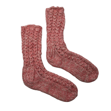 Naisten Handmade - Villasukat, koko 37 - Vaaleanpunainen ()