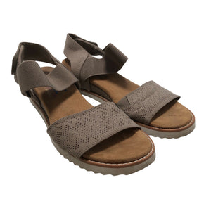 Naisten Skechers - Sandaalit, koko 37 - Beige (2)