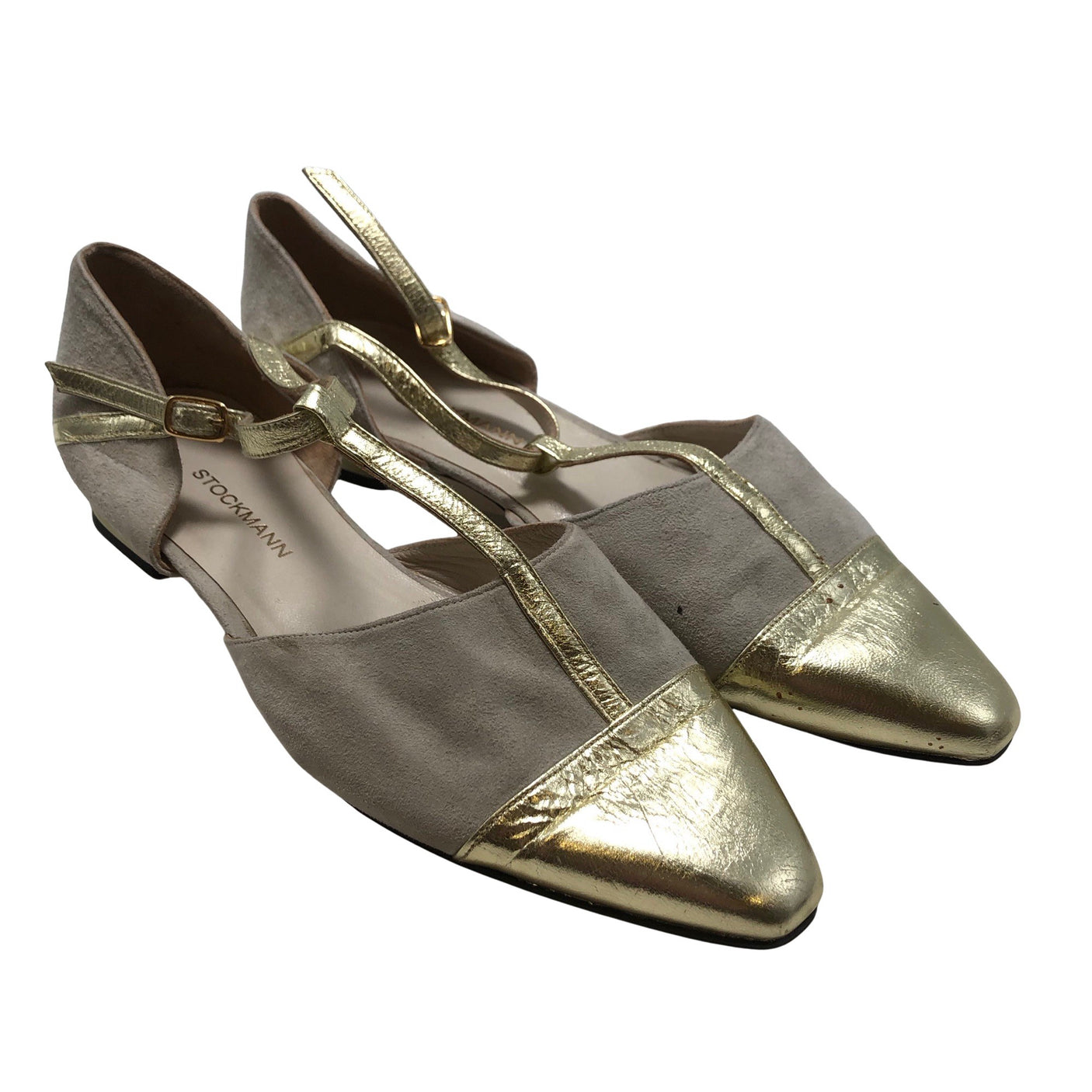 Naisten Stockmann - Ballerinat, koko 38 - Beige (2)