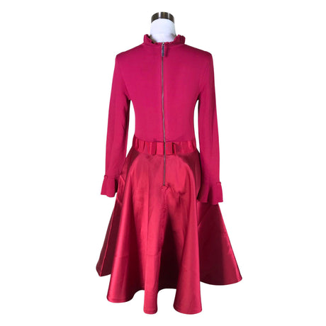 Naisten Ted Baker - Juhlamekko, koko 40 - Viininpunainen (2)
