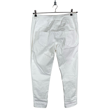 Naisten Perfect Jeans - Kangashousut, koko 36 - Valkoinen (2)