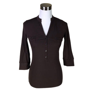Naisten InWear - Trikoopaita, koko 34 - Ruskea (1)