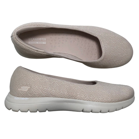 Naisten Skechers - Ballerinat, koko 40 - Beige ()
