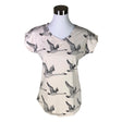 Naisten NOSH - T-paita, koko 34 - Beige ()