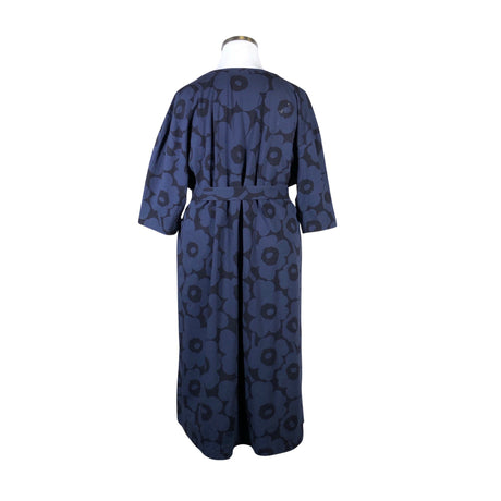 Naisten Marimekko - Trikoomekko, koko 44 - Sininen (2)