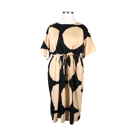 Naisten Marimekko - Trikoomekko, koko 44 - Beige ()