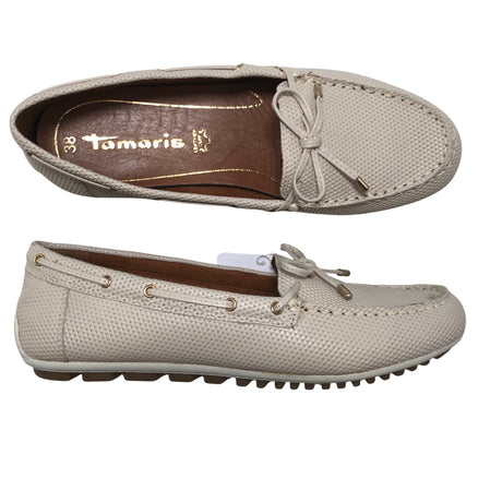 Naisten Tamaris - Loaferit, koko 38 - Beige ()