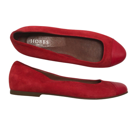 Naisten Hobbs - Ballerinat, koko 38 - Punainen ()