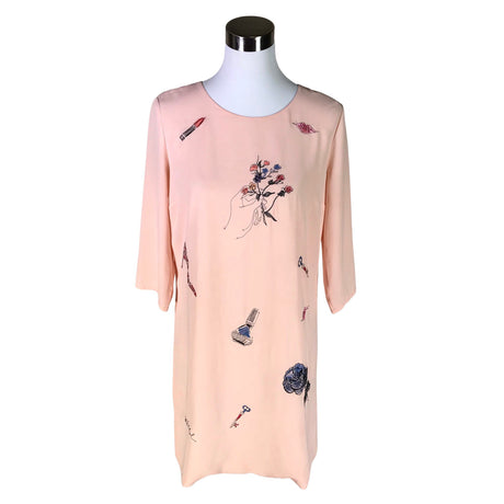 Naisten Pepe Jeans - Sifonkimekko, koko 38 - Vaaleanpunainen ()