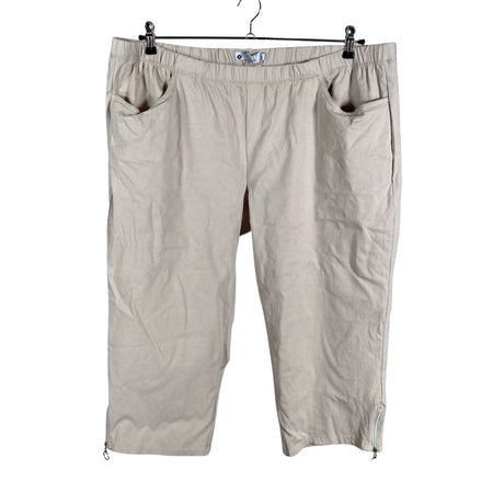 Naisten Zhenzi - Farkkucaprit, koko 50 - Beige ()