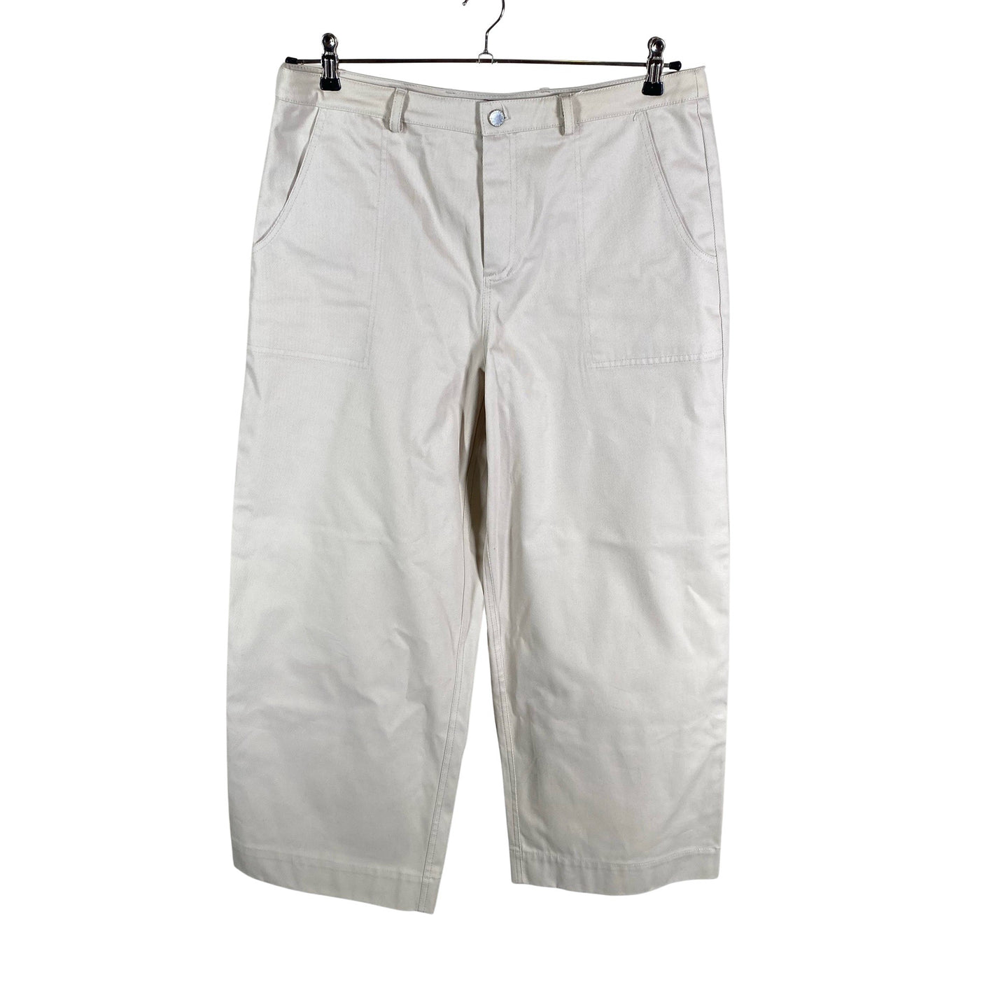Naisten R-collection - Kangashousut, koko 42 - Beige (1)