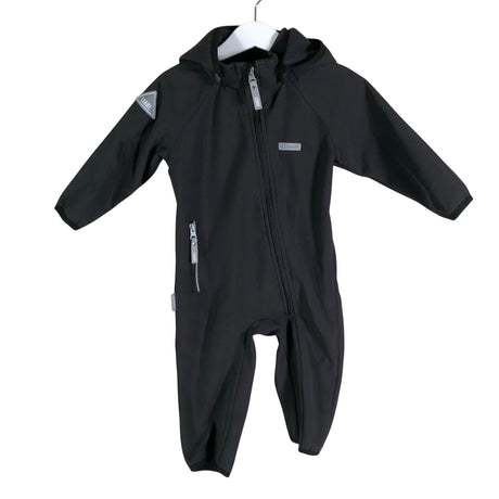 Unisex Lenne - Softshellhaalari, koko 74 - 80 - Musta ()