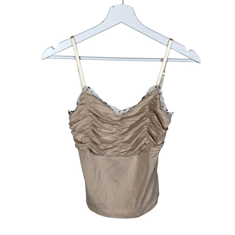 Naisten Claire.dk - Trikootoppi, koko 34 - Beige ()
