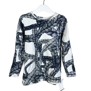 Unisex Vimma - Trikoopaita, koko 128 - 134 - Ruskea (1)