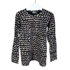 Unisex Papu - Trikoopaita, koko 122 - 128 - Musta (1)