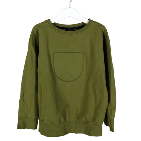 Unisex Papu - Collegepaita, koko 134 - 140 - Vihreä ()