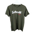 Miesten Schott NYC - T-paita, koko M - Vihreä ()