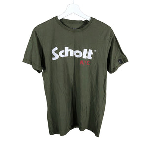 Miesten Schott NYC - T-paita, koko M - Vihreä (1)