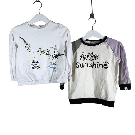 Unisex Turtledove London - Collegepaita, koko 92 - 98 - Luonnonvalkoinen ()