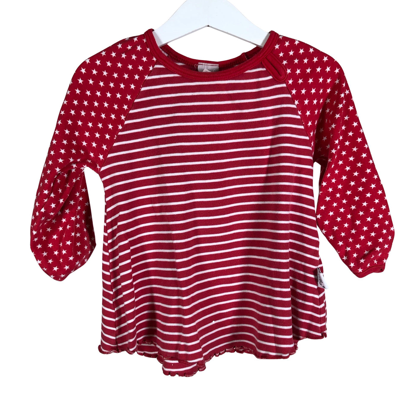 Tyttöjen PaaPii - Trikoopaita, koko 86 - 92 - Punainen (1)