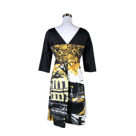 Naisten My Olsson - Kangasmekko, koko 40 - Musta (2)