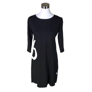 Naisten KIVIkivi - Trikoomekko, koko 38 - Musta (1)