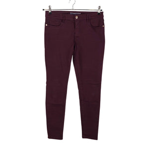 Naisten Massimo Dutti - Farkut, koko 38 - Viininpunainen (1)