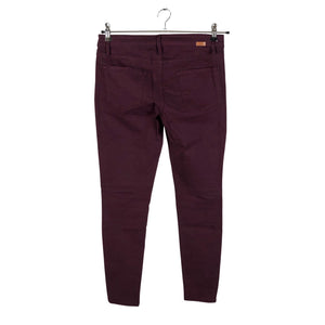 Naisten Massimo Dutti - Farkut, koko 38 - Viininpunainen (2)