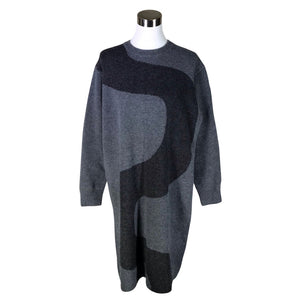 Naisten Uniqlo - Neulemekko, koko 40 - Harmaa (1)