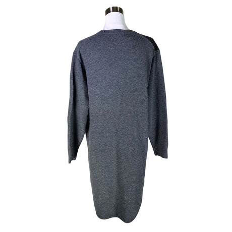 Naisten Uniqlo - Neulemekko, koko 40 - Harmaa (2)