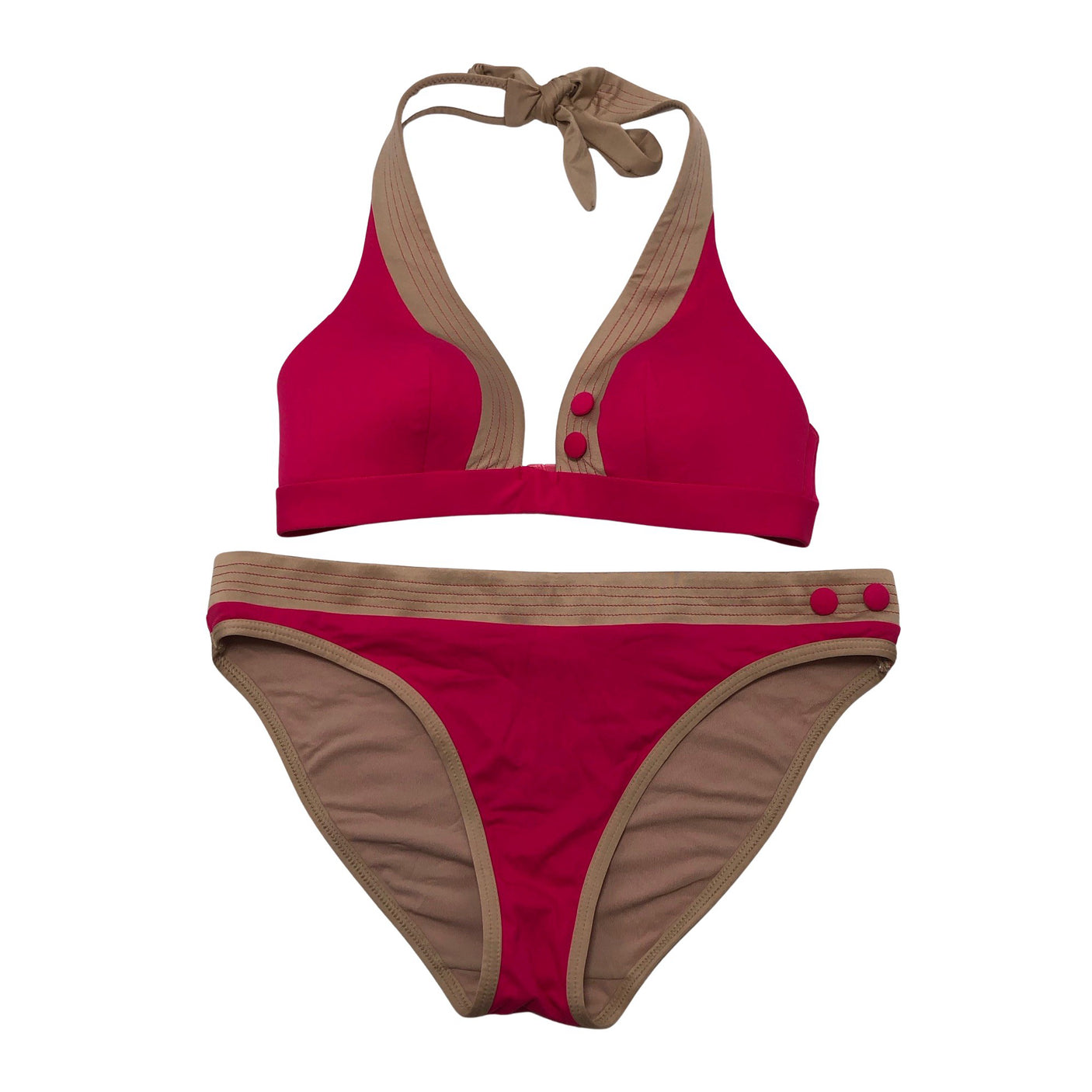 Naisten Huit - Bikinit, koko 38 - Pinkki (1)