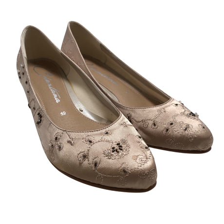 Naisten Chantana - Juhlakorkokengät, koko 40 - Beige (2)