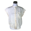 Naisten Knowledge Cotton Apparel - Lyhythihainen pusero, koko 38 - Luonnonvalkoinen ()