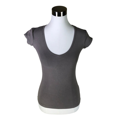 Naisten Filippa K. - T-paita, koko 36 - Harmaa ()