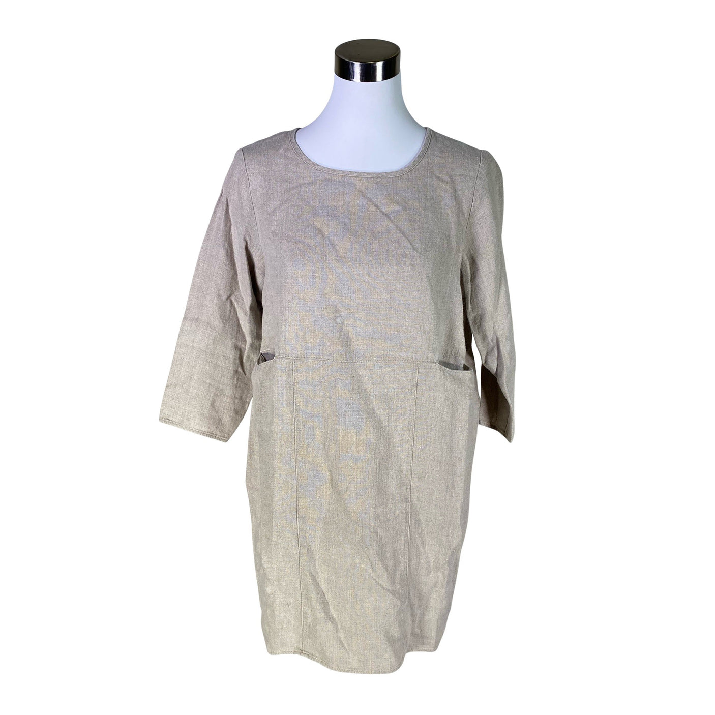 Naisten Bypias - Kangastunika, koko 38 - Beige (1)