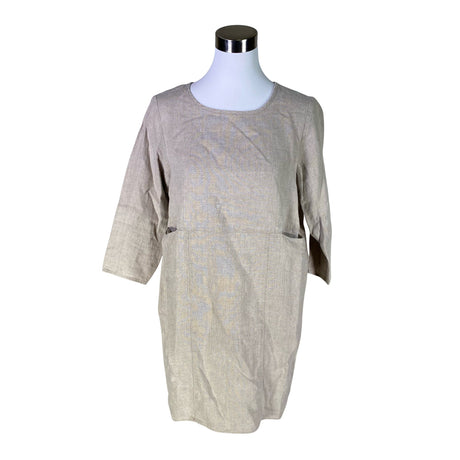 Naisten Bypias - Kangastunika, koko 38 - Beige ()