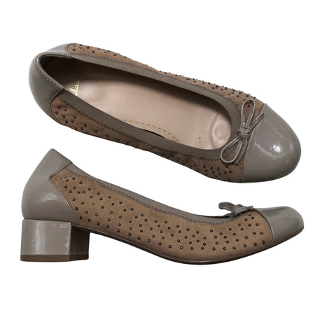 Naisten Clarks - Korkokengät, koko 38 - Beige ()
