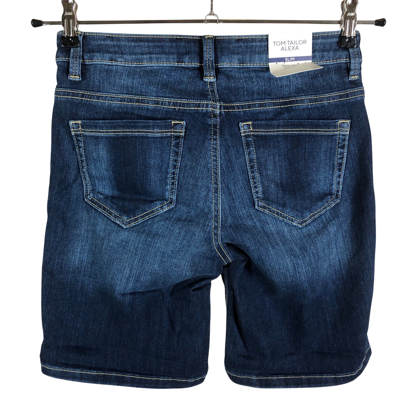 Naisten Tom Tailor - Farkkushortsit, koko W27 - Sininen (2)