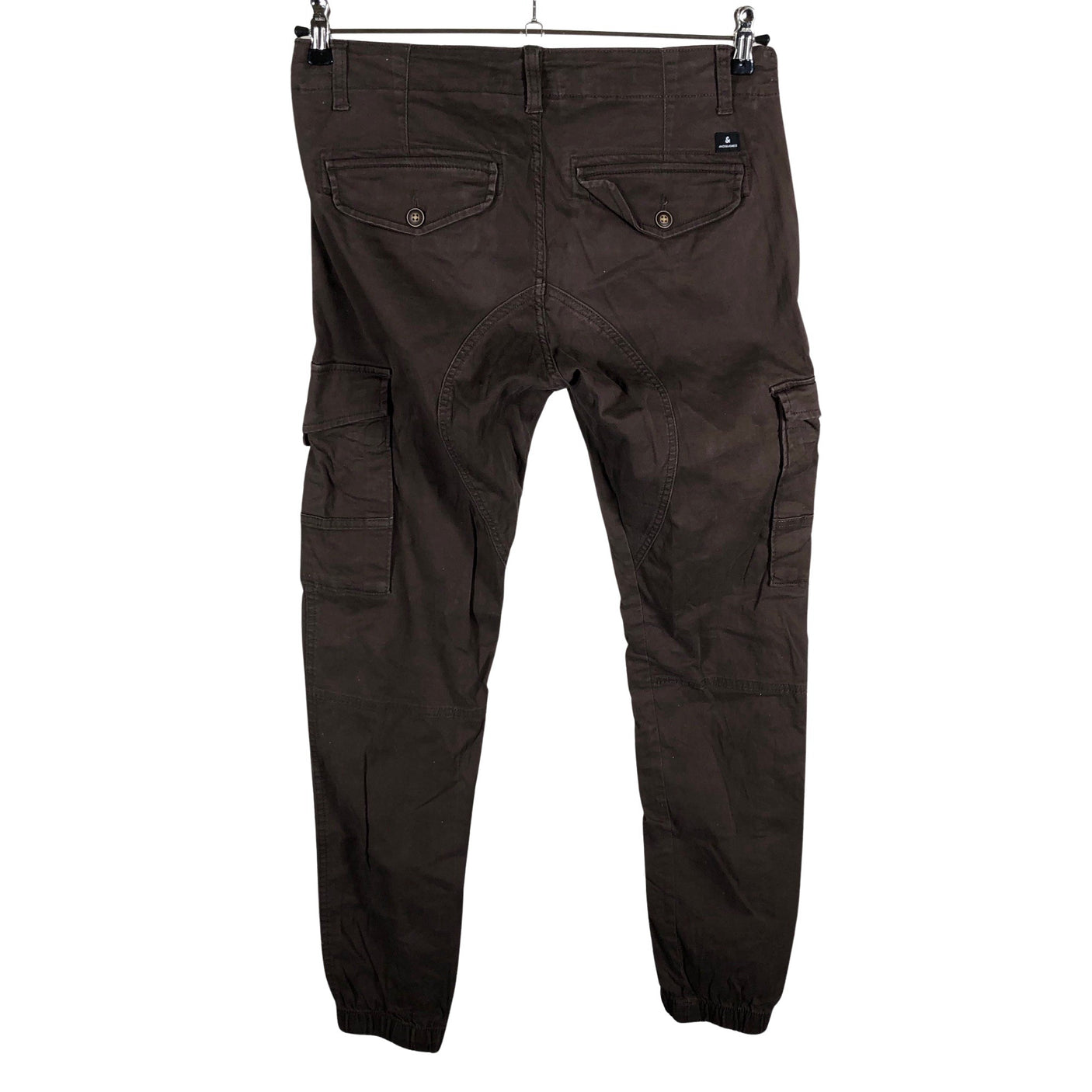 Miesten Jack & Jones - Kangashousut, koko W32 - Ruskea (2)