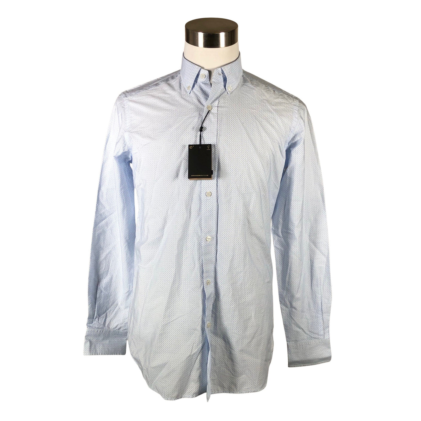 Miesten Massimo Dutti - Kauluspaita, koko M - Vaaleansininen (1)